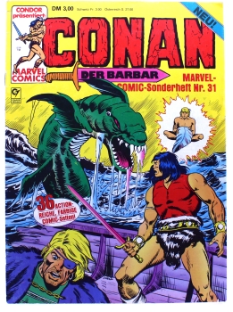 Marvel Comic Sonderheft Nr. 31: Conan "Am Brunnen der verlorenen Seelen" von Condor